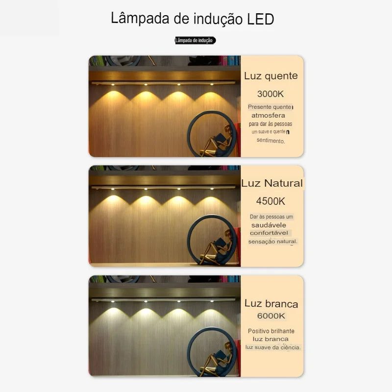 Luminária LED magnética